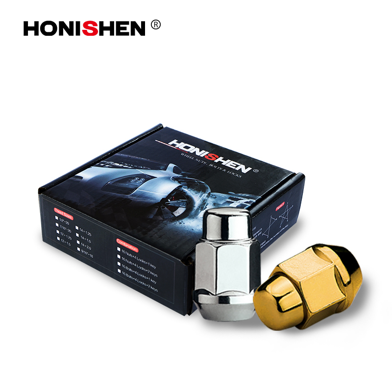 (XV) DCCXXXII Chrome cap Lug Nuces 611-122FK