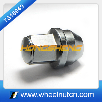 L=46mm Cone Seat Chromed 13/16" Hex Car Bulge Nut 13502