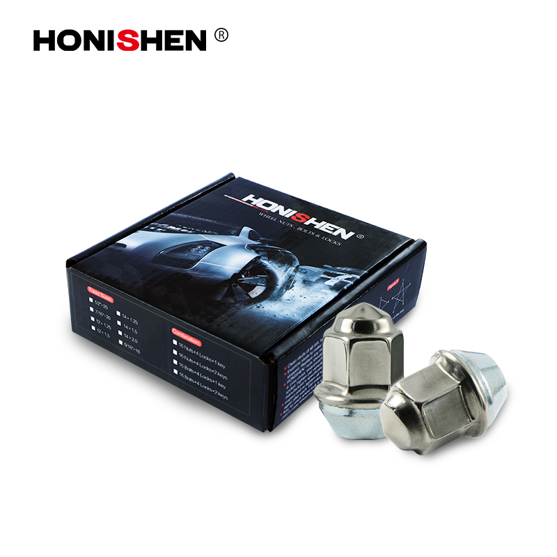 Auto 21mm Hex 38mm Long SST Lug Nuts 17706