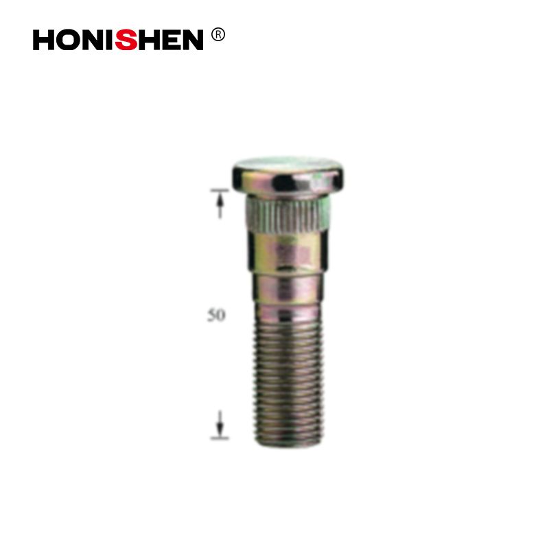 WS-919 9/16“-18 10.9 Grade Steel Knurl Studs 98713.1