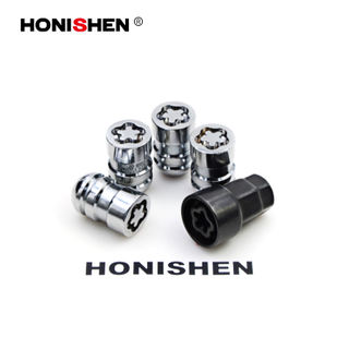 4+1 Packing Chrome SR12 Wheel Locks 42236R