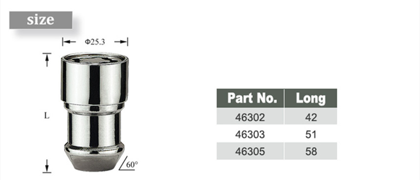 Extend Wheel Locking Nuts