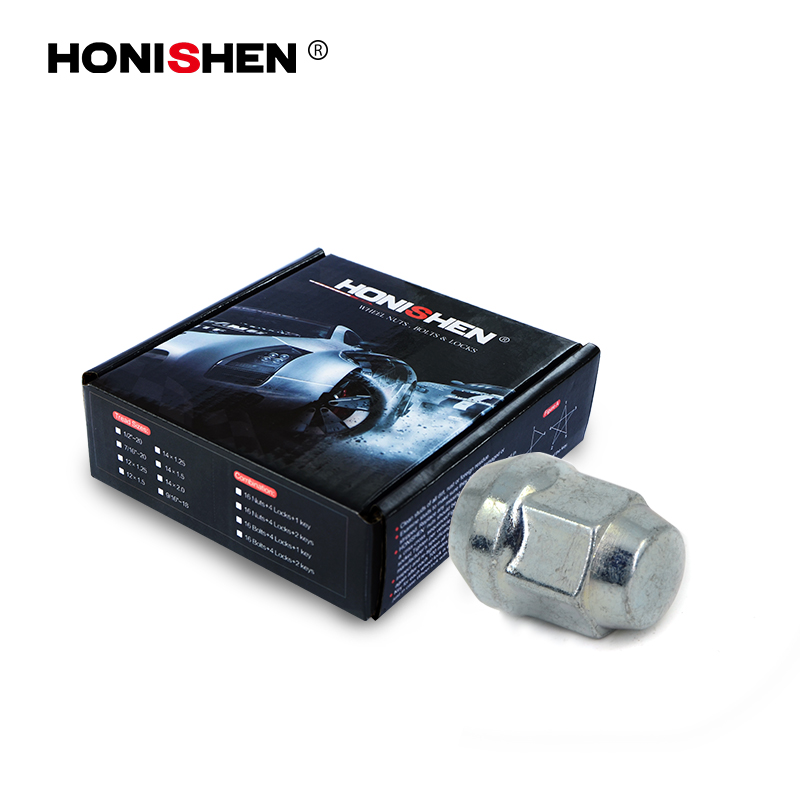 Zinc 2/3" Hex Lug Nuts 13603