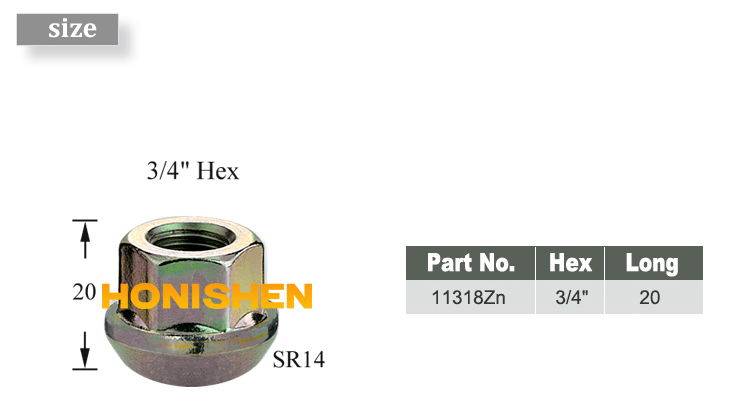 Bulge Acorn Lug Nuts