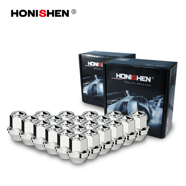 13967 L=36.5mm 13/16''Hex Chrome Wheel Lug Nut 611-258.1