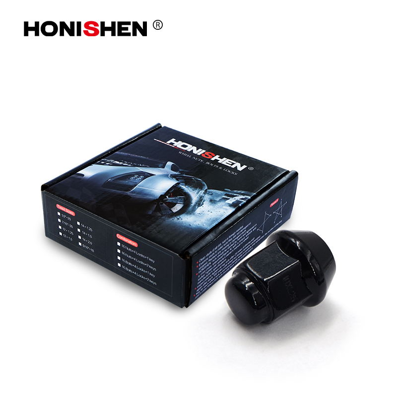 15635BK Black Acorn Lug Nut 611-966.1