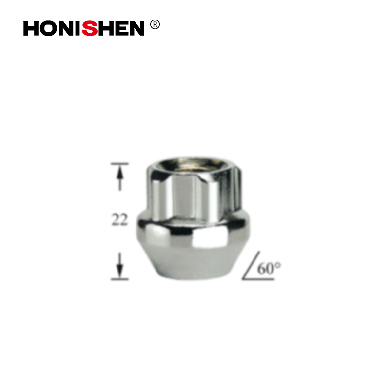 41000 4+1 Anti-Theft Open-End Acron Locking Lug Nuts Set 711-226