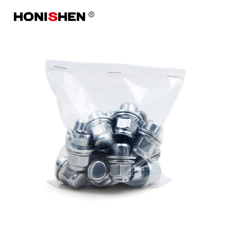 17200 8 Grade 13/16" Hex Medium Mag Toyota Lug Nuts w/Washer 99017.1