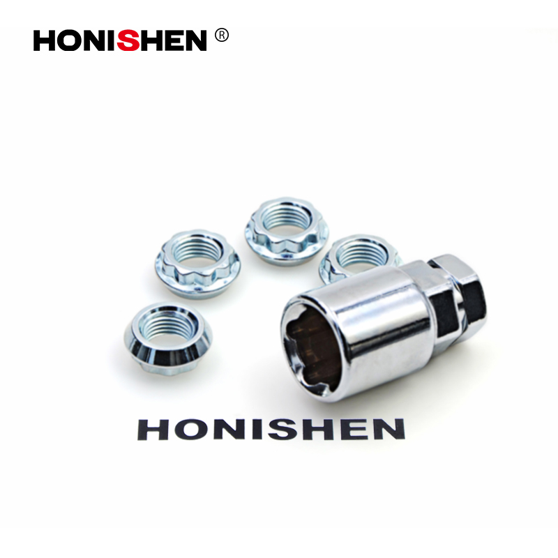 0.34" Anti-Theft Wheel Locking Lug Nut Set 49030ZN