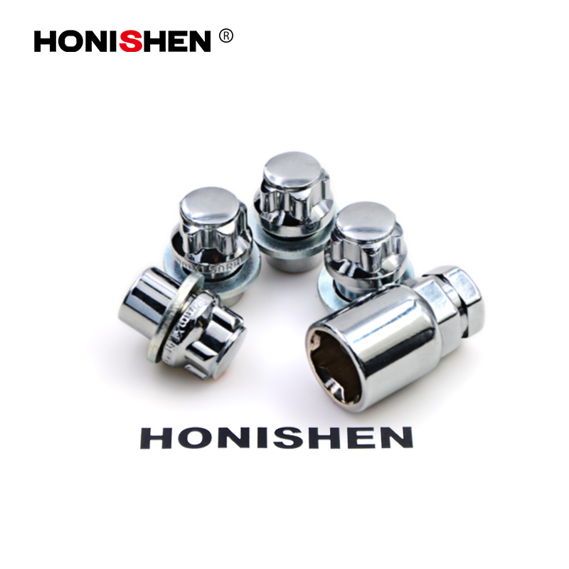 Nissan 1.22" Mag Wheel Lock Lug Nuts W/Washer 47160