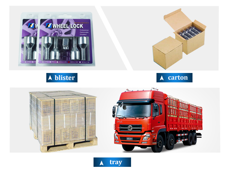 Locking Lug Bolts Set