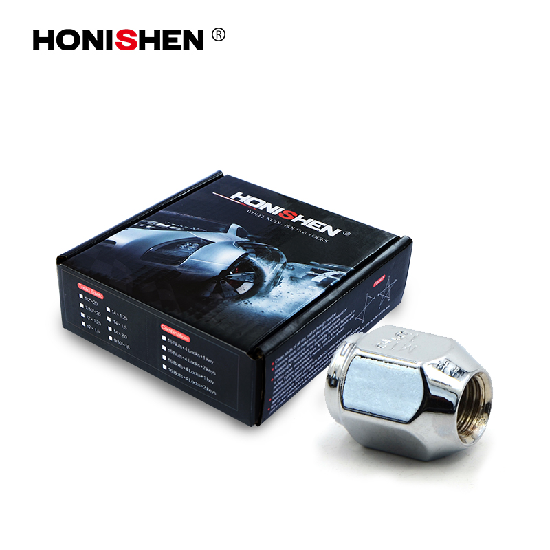 12628 Auto Chrome Finish 2pc Security Lug Nuts 611-077.1