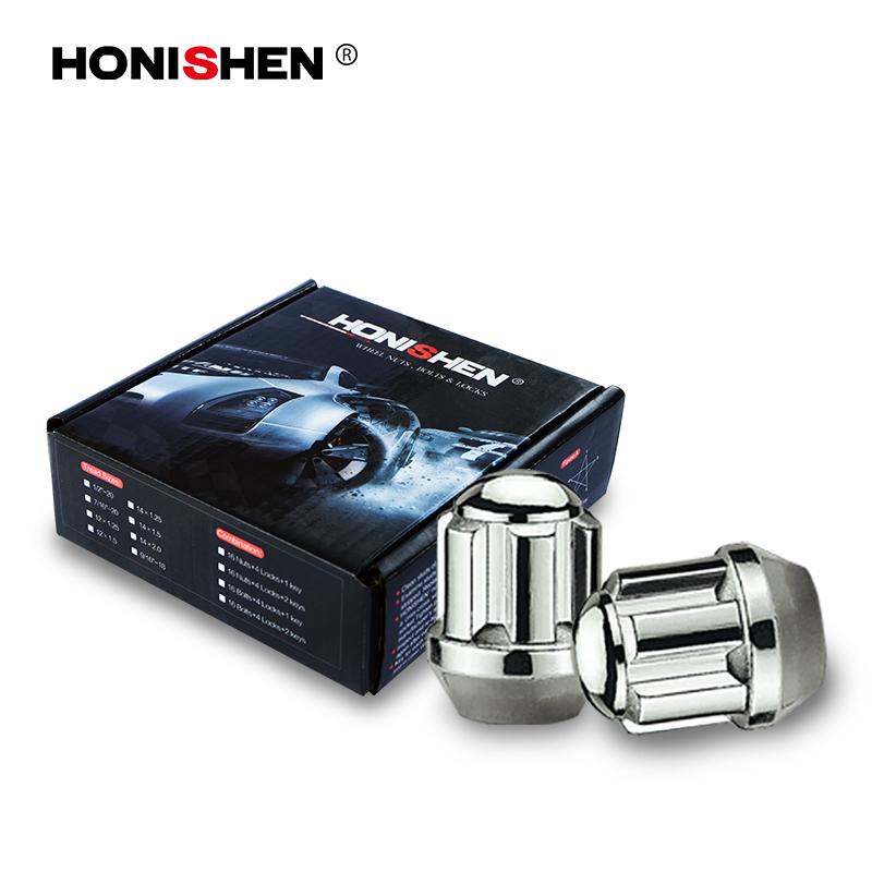 Anti Theft Dome Top Car Wheel Lock Nuts Set 43100