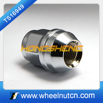 L=37mm Chrome Finish 22 mm Hex Wheel Lug Nut 13960
