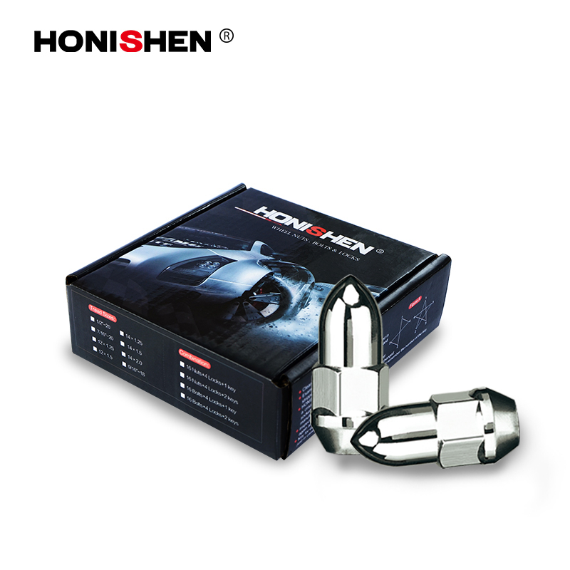 12x1.5 48 Length Car Wheel Bullet Lug Nuts 13152