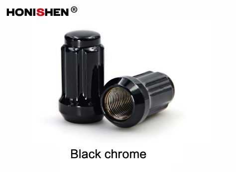 black chrome nut