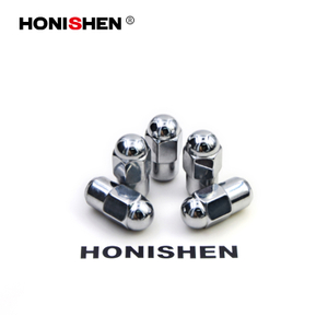 8 Grade 3/4" Hex 0.61" Shank Dome Mag Wheel Nuts 15410