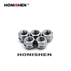 3/4" Hex 0.67" Open End Black Bulge Car Wheel Lug Nuts 11324