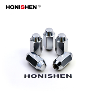 Chrome Finish 45 Long 21 Hex Lug Nuts 12320