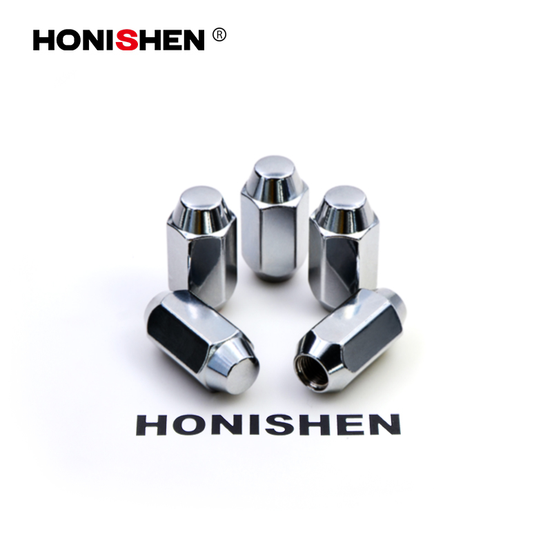 Chrome Finish 45 Long 21 Hex Lug Nuts 12320