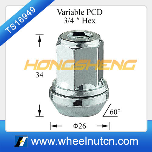 12x1.5 PCD Variation Nuts-13971