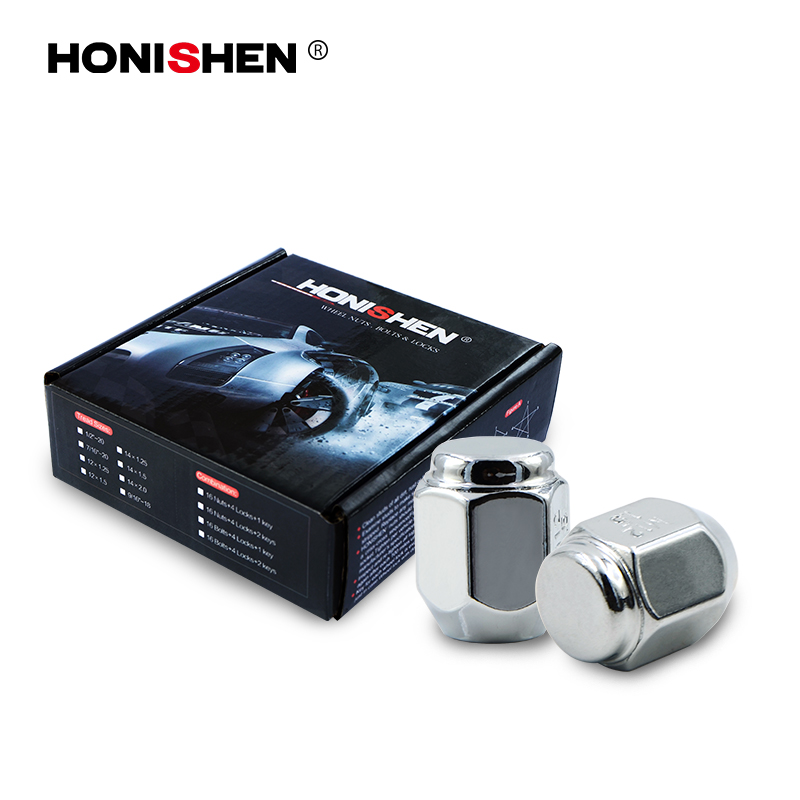 12628 Auto Chrome Finish 2pc Security Lug Nuts 611-077.1