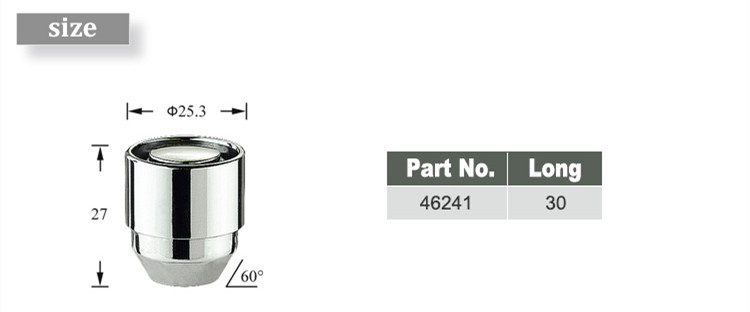chrome locking lug nuts