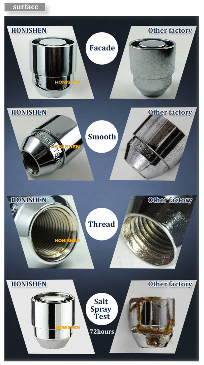 chrome locking lug nuts