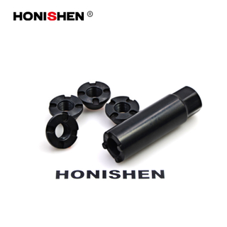 11 Long 24.7 Diameter Black Color Wheel Locks 42210