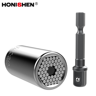 7-19mm Multi-Fungsi Ratchet Grip Universal Socket DGTT10