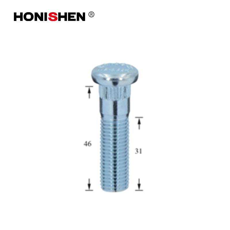 M12x1.5 10.9 Grade Screw Knurl Studs WS-117