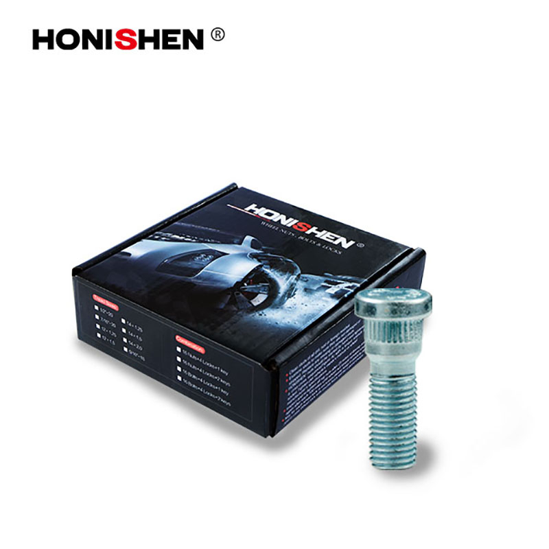 M12x1.5 10.9 Grade Blue Zinc Knurl Studs WS-244