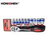 12pcs 1/2" Drive Ratchet Wrench Socket Sets DGHT01