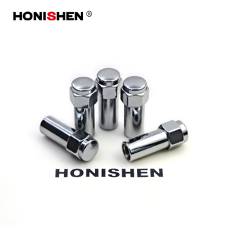 15260 13/16" Hex 2.13" Black Standard Mag Seat Lug Nuts 611-157.1