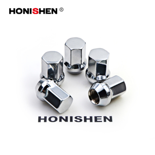 12x1.5 Car Wheel Hub Chrome Lug Nuts-13435