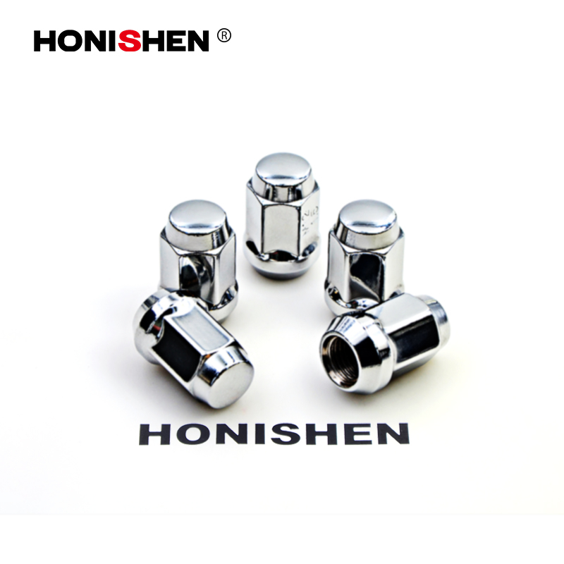 Zinc 2/3" Hex Lug Nuts 13603