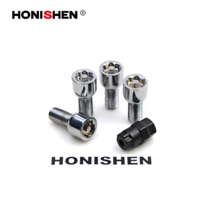 Automative Radius Seat SR12 Wheel Lock Bolts Set with Key 72425