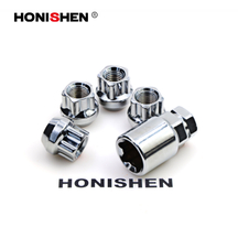 41000 4+1 Anti-Theft Open-End Acron Locking Lug Nuts Set 711-226