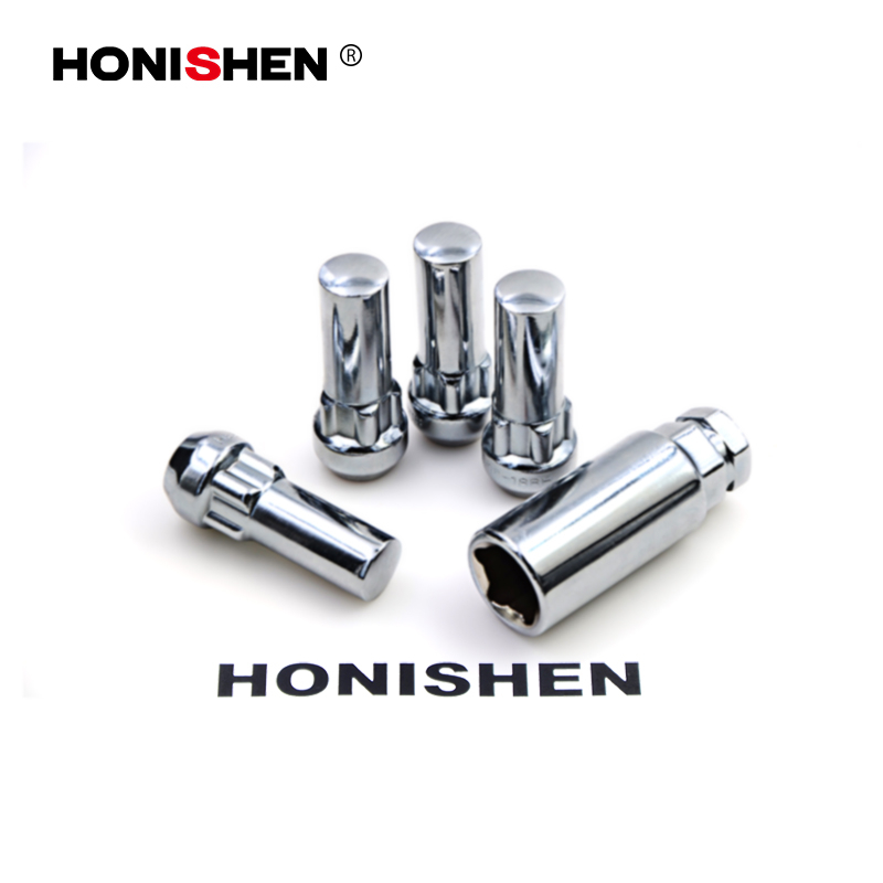 Ford 2.32" Length Acron XX Long Locking Wheel Lug Nuts Set 43600