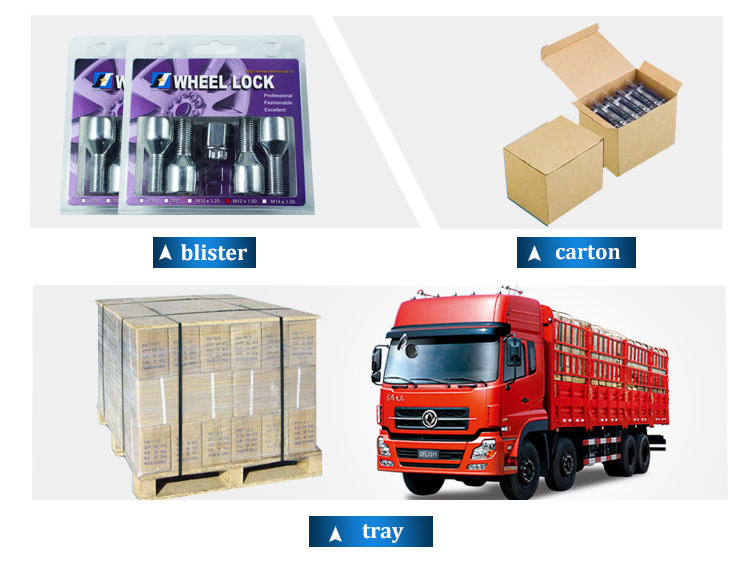 Wheel Lock Lug Bolts