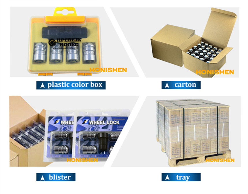 Chrome SR12 Wheel Locks