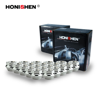 3/4" Hex 0.43" Open End Bulge 12x1.25 Lug Nuts 11322