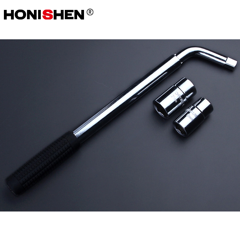 14" Telescoping Lug Wrench with Universal Sockets DGTT08