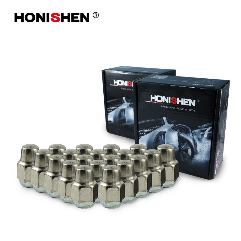 17705 19mm Hex Cone Seat SST Capped Lug Nuts 611-139