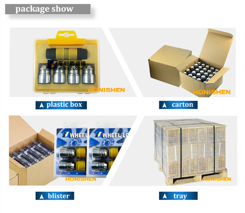 Wheel Safty Nuts for Honda Cars