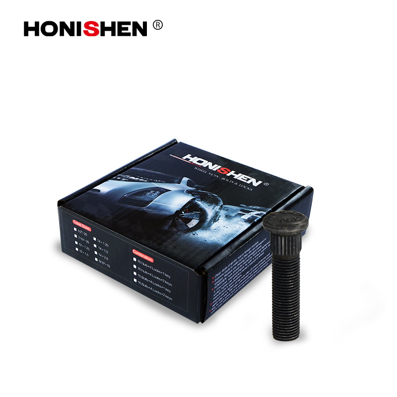 M12x1.25 Black Wheel Studs WS-207