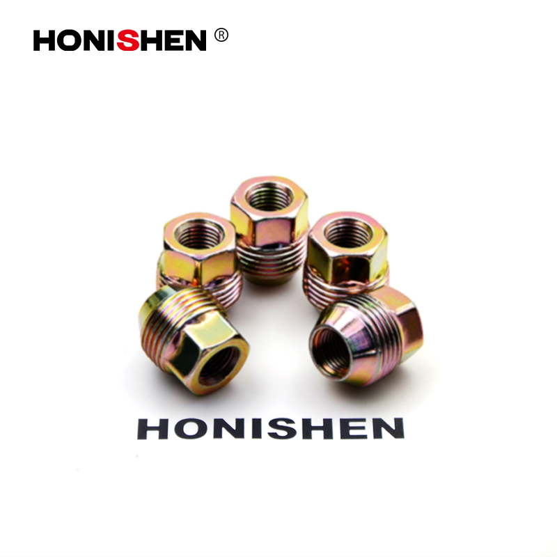 11630ZN 7/8" Hex 1.13" Dual External Thread Chevy Lug Nuts 611-161