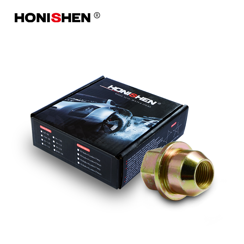 11337 3/4" Hex 1.24" Open End Bulge Acorn 1/2-20 Lug Nuts 611-171.1