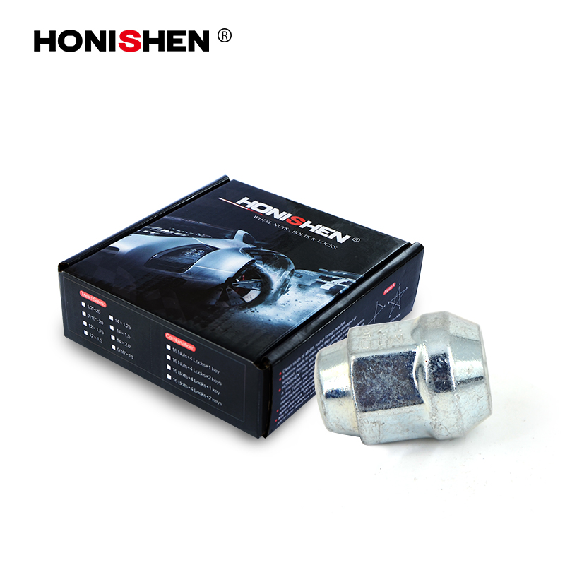 Zinc 2/3" Hex Lug Nuts 13603