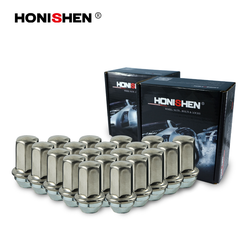 13215 45 Long SST Capped Auto Lug Nuts 611-291